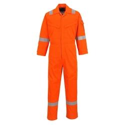 Portwest - Combinaison de travail résistante aux flammes et antistatique 350g Orange Taille XS - XS orange textile 5036108187720_0