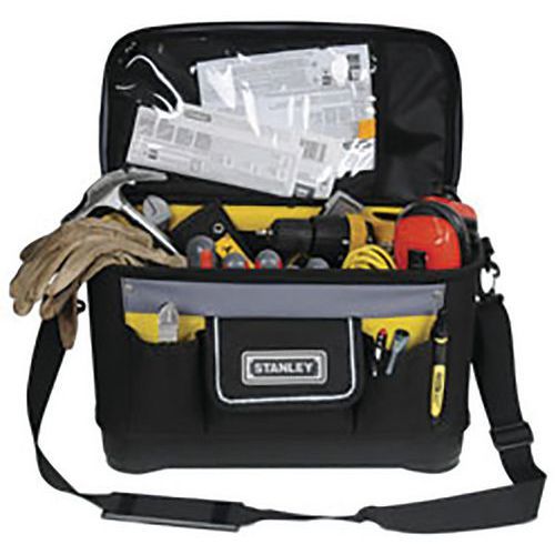 STANLEY 1 SAC A OUTILS RIGIDE 40 CM, RIGIDE, AVEC BANDOULIÈRE