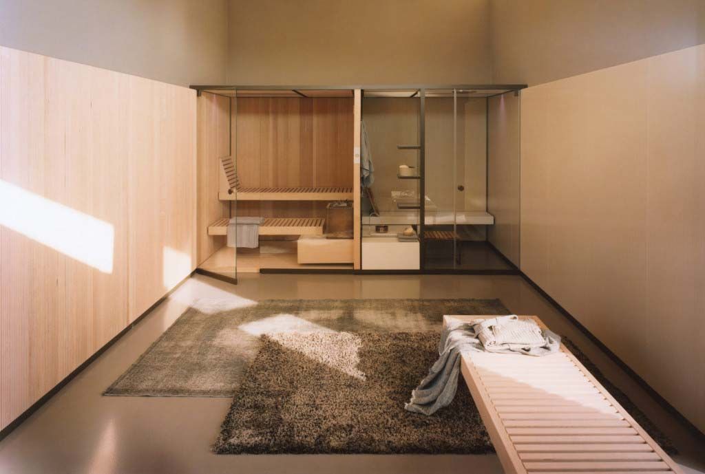 Combiné sauna hammam BodyLove SH - Pool and Co - Standard 393 x 176 x 221H, système modulaire et personnalisable_0