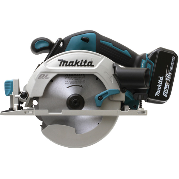 SCIE CIRCULAIRE MAKITA DHS680RTJ 18 V LI-ION DIAMÈTRE 165 MM 5 AH