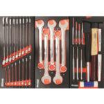 Servante d'atelier 7 tiroirs - 207 outils DRAKKAR avec fermeture centralisée et roues directionnelles - 11577104_0