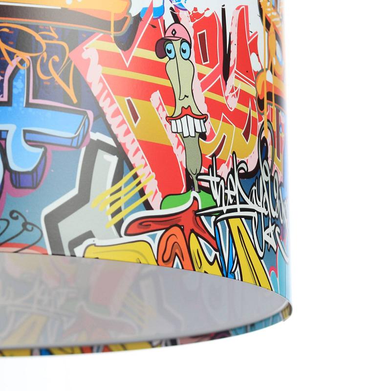 MACO DESIGN SUSPENSION GRAFFITI AVEC IMPRESSION PHOTO COLORÉE