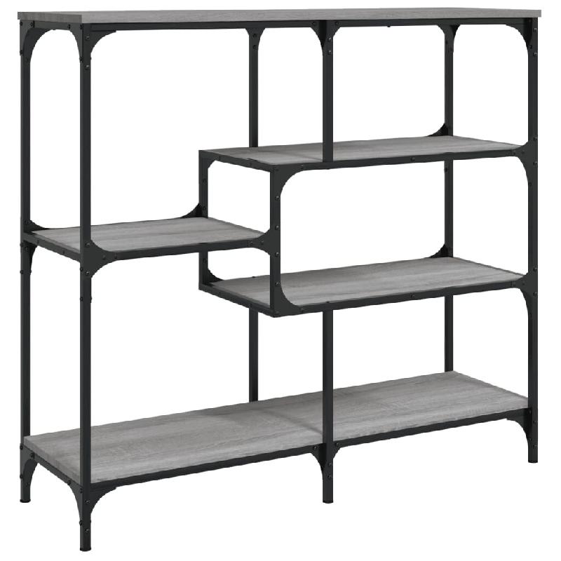 Table console sonoma gris 103x32x95 cm bois d'ingénierie Modèle Orion Terrasse - 833953_0