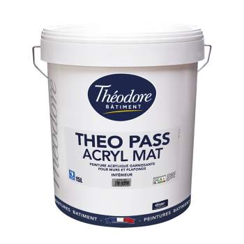 Peinture garnissante acrylique mat - 5L/15L - Réf. Ag01841 - Theodore_0