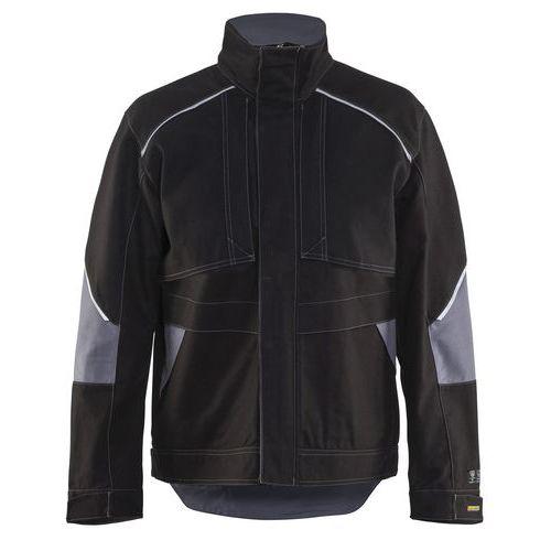 VESTE RETARDANT-FLAMME NOIR/GRIS TAILLE M - BLAKLADER