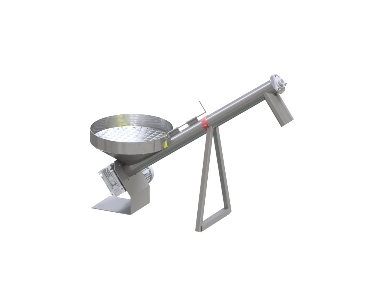 Vis à grain sans fin pour manutention de produits en vrac, poudres, granulats et pulvérulents - Débit 500 à 5000 kg/h- TBMI V100_0