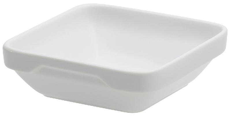 RAVIER CARRÉ BLANC PORCELAINE 11,3X11,3 CM LES ESSENTIELS REVOL
