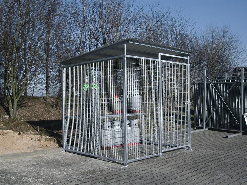 157504w - Armoire pour bouteilles de gaz, 20/20 - stockage jusqu'à 64 bouteilles de 50L - installation extérieure_0