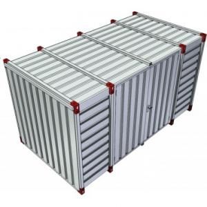 23630 containers de stockage - standard avec porte double et plancher bois_0