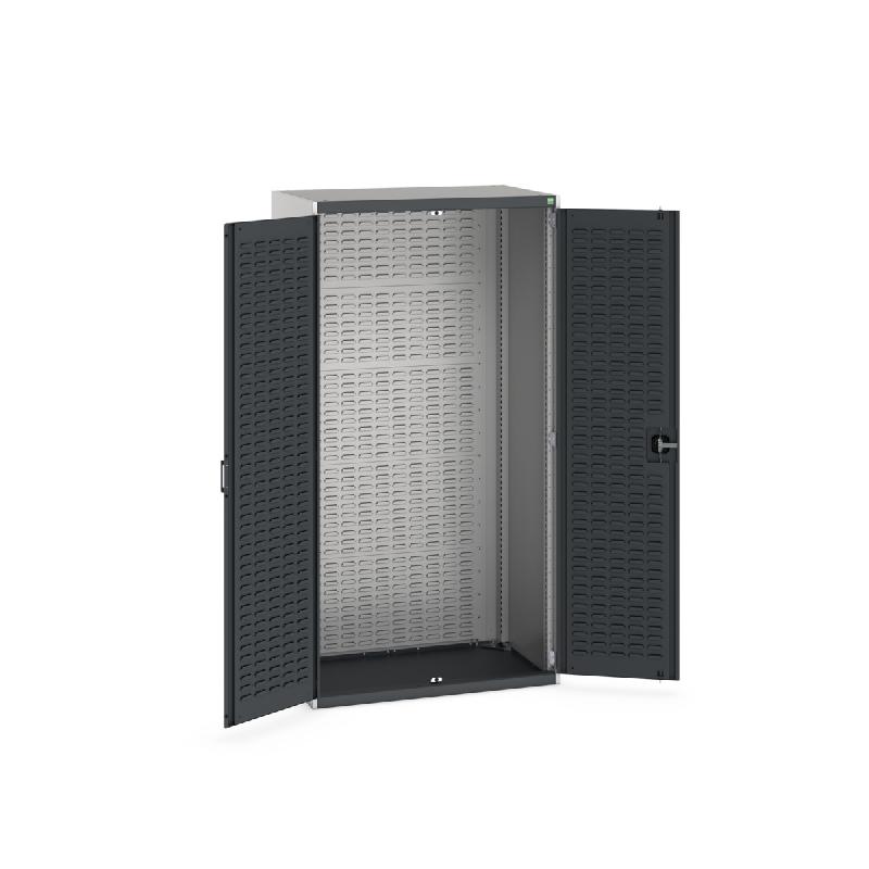 Armoire d'atelier Cubio SMF-10620-2.4 - Portes à bacs et fond à bacs - 1050x650x2000 mm - Charge jusqu'à 1,5 tonne_0