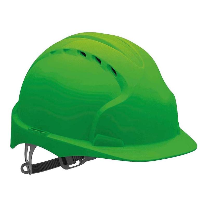 JSP AJF030-000-300 EVO2 - Casque de sécurité ventilé avec système de serrage à glissière, conforme EN 397_0