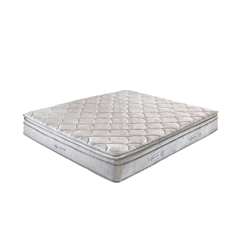 AC ANGEL CERDA Angel Cerdá Matelas hybride à ressorts ensachés et viscoélastique 160 x 200 7180C 160 x 200 x 27 - blanc Mousse à mémoire de form_0