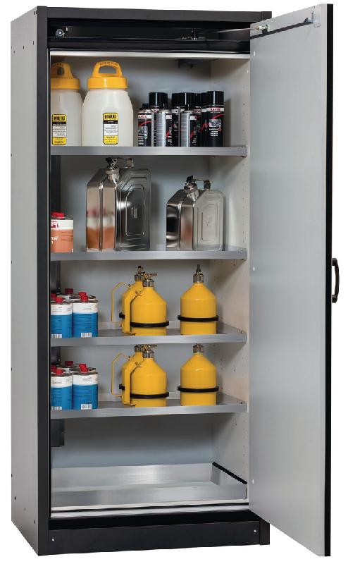 ARMOIRE SÉCURITÉ Q-CLASSIC-30 Q30.195.086.WDR GRIS/GRIS - MANUTAN COLLECTIVITÉS