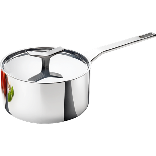 Casserole inox E9KLSA01 - 3L - Ø 22 cm - Compatible induction et four jusqu'à 250°C_0