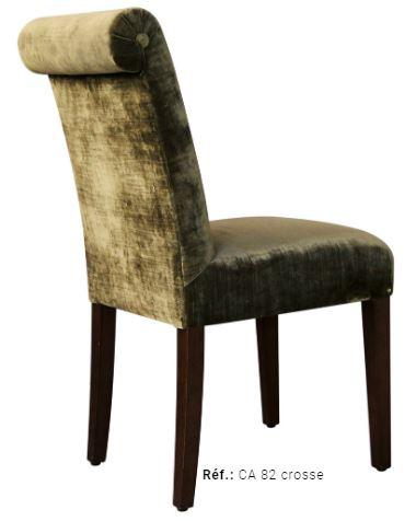 Chaise de restaurant 82 - assise standard - hauteur 90 cm - largeur 47 cm - hauteur d'assise 61 cm - poids 8,1 kg_0