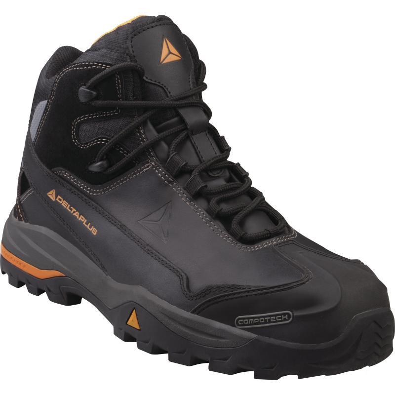 Chaussures de sécurité montantes en cuir pleine fleur - TW400S3 - amagnétiques et légères_0