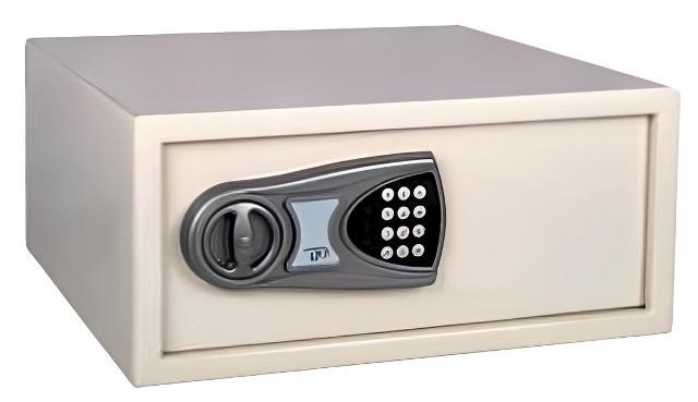 Coffre-fort à poser pour hôtel - Serrure électronique - 23,94L - 12kg_0