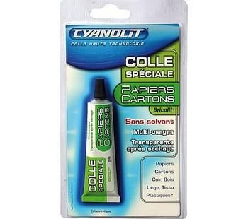 COLLE CYANOLIT SPECIAL  PAPIER 35ML