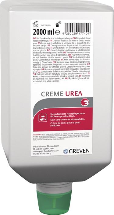 Crème de soin pour les mains et le visage GREVEN® CREME UREA 2L - sans silicone et sans parfum_0