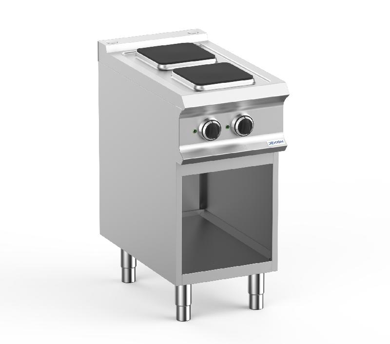 CUISINIÈRE ÉLECTRIQUE DEXION LUX 700 - 40/73, SURFACES DE CUISSON DE CUISSON CARRÉES - 5,2 KW