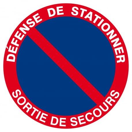 Defense de stationner sortie de secours d.420mm TALIAPLAST | 623210_0