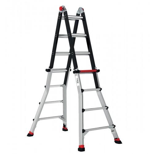 ÉCHELLES PLIANTES ARTICULÉES TÉLESCOPIQUES FLEX-UP 4X5 TUBESCA