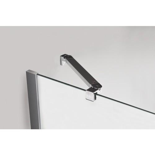 ÉQUERRE D'ANGLE POUR PAROIS DE DOUCHE 5 - 6 ET 8 MM LEDA