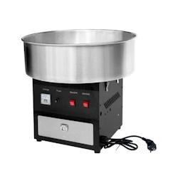 GGM Gastro Machine à barbe à papa professionnelle cuve Ø 52 cm - noire - noir 4063326420958_0
