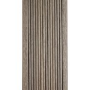 Gris argent rainuré - clôture en composite - manhattan - densité 1170 kg/m3_0