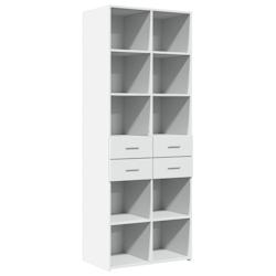 Helloshop26 - Buffet bahut commode armoire meuble de rangement organisateur cuisine salle de séjour salon haut 70 x 42,5 x 185 cm 02_0032765 - 300021_0