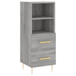 Helloshop26 - Buffet bahut commode armoire meuble de rangement organisateur cuisine salle de séjour salon sonoma 34,5 x 34 x 90 cm 02_0036309 - 30002_0