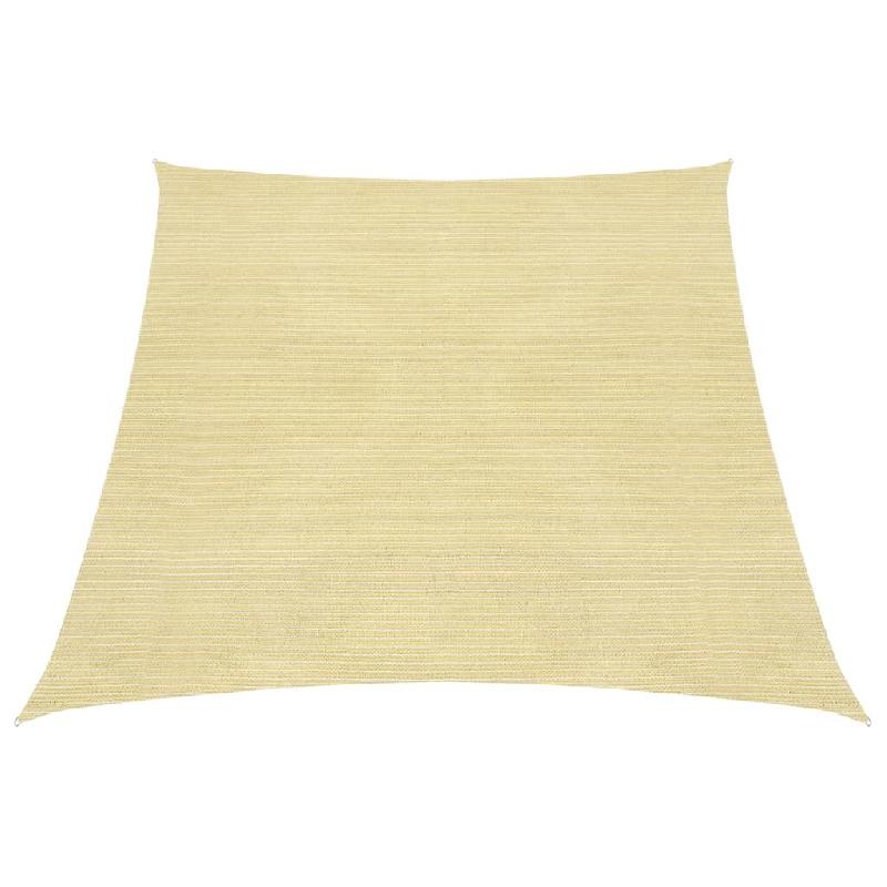 Helloshop26 - Voile toile d'ombrage parasol 160 g/m² PEHD 4/5 x 4 m beige 02_0008978 - beige 3000481282725_0