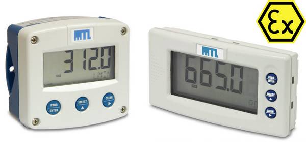 Écran indicateur pour zone dangereuse certifié ATEX - Gamme MTL660 - Alimentation 4-20mA et protection IP67_0