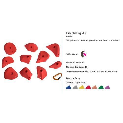 PRISES D'ESCALADE - FLAKES JUGS L 1 - ENTRE-PRISES