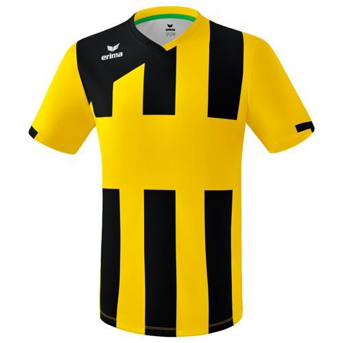 MAILLOT SIENA ERIMA 30 MC JAUNE/NOIR