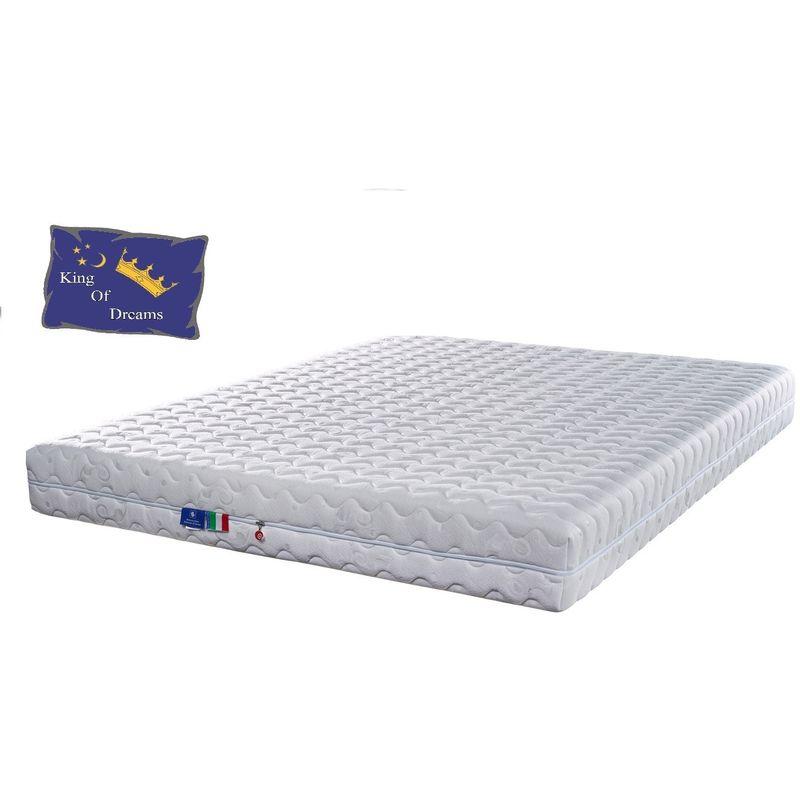 KING OF DREAMS - MATELAS 20CM 90X200 FERME POUR SOMMIER ...