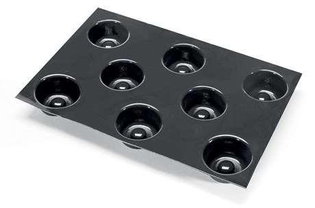 MOULE FLEXIPAN® 60 X 40 CM - 18 MINI VOLCANS