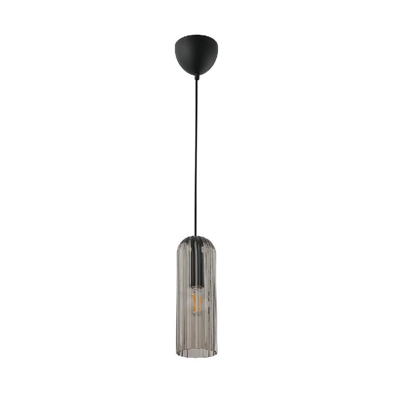 Nordlux Suspension MIELLA  Verrerie Smoked, H.30 - IP20 - E27 / Intérieur - gris 5704924018602_0