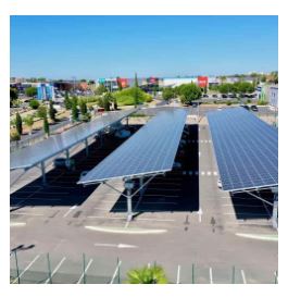 Ombrière photovoltaïque pour parking de centres commerciaux, de collectivités, d'entreprises et zones industrielles_0