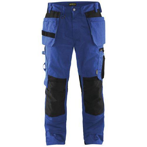 PANTALON DE TRAVAIL ARTISAN BLEU ROI/NOIR TAILLE 56 - BLAKLADER