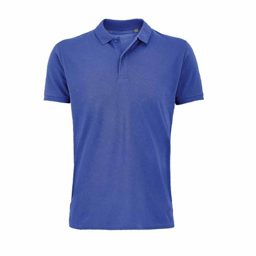 POLO PERSONNALISABLE COTON ORGANIQUE BIO ROYAL