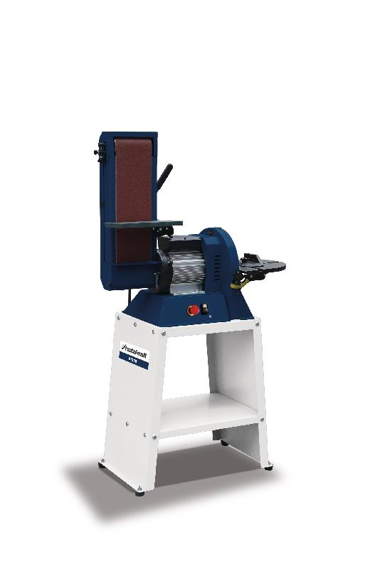 Ponceuse à bande et à disque - Combinée professionnelle 1,5 kW - Disque 305 mm - Bande 1220 mm - 230 V Holzkraft BTS 201_0