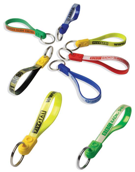 Porte-clés publicitaires en PVC flexible - Ven-Ad Loop - Impression personnalisée_0