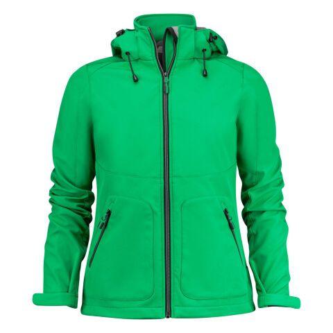 PRINTER KARTING VESTE SOFTSHELL FEMMES VERT - TAILLE S