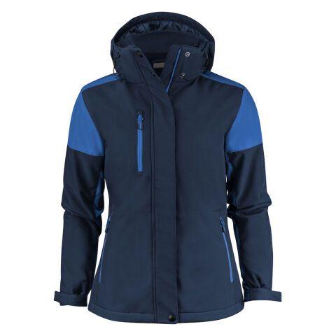 PRINTER PRIME PRIME PADDED VESTE SOFTSHELL FEMMES MARINE/COBALT - TAILLE XXXL