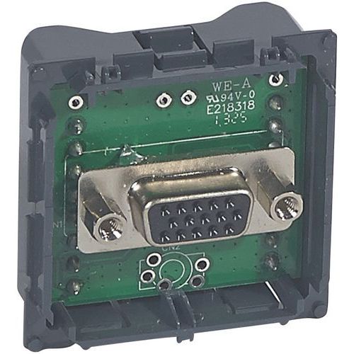 PRISE AUDIO ET VIDÉO HD 15 POUR LA LIAISON TYPE VGA - LEGRAND