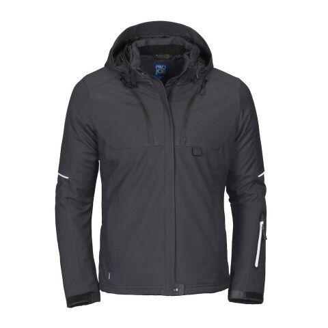 PROJOB 3412 SOFTSHELL PRIO FEMME A CAPUCHE GRIS - TAILLE M