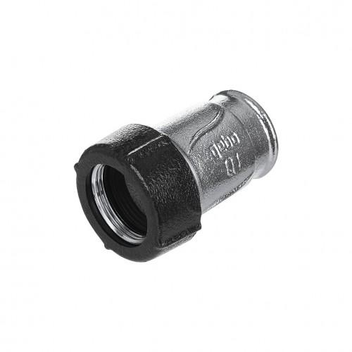 RACCORD À COMPRESSION UNIVERSEL EN FONTE MALLÉABLE F15X21 - QUICK GEBO