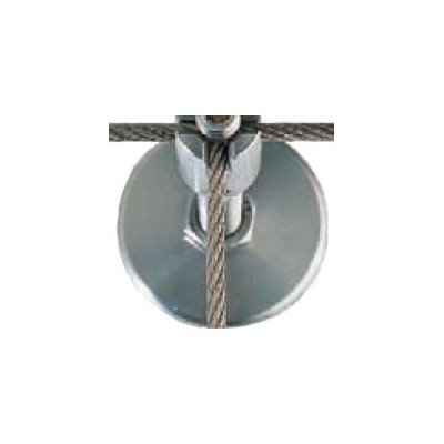 ROSACE INOX POUR CONSOLE MURALE