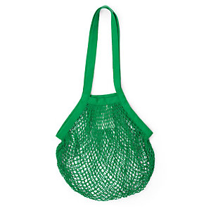 SAC FILET COTON VERT 40 X 45 CM